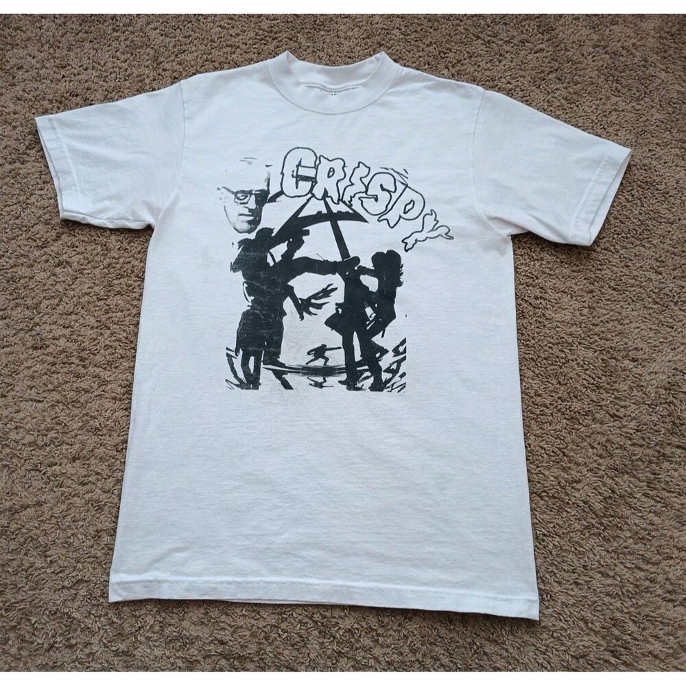 Shaka Wear Rock Band Graphic White T-Shirt Men's Size Medium